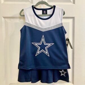 Dallas Cowboys Cheerleader Set - Youth M 10/12 - NWT